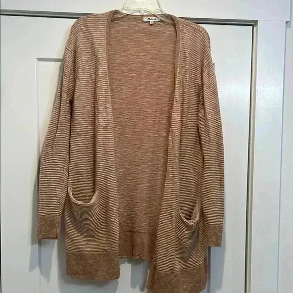Madewell rose gold pink cardigan size XXS. In great condition! - Picture 1 of 6